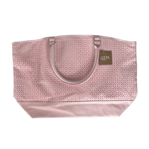 Ulta Beauty Tote Bag Purse Pink New - Picture 2 of 10